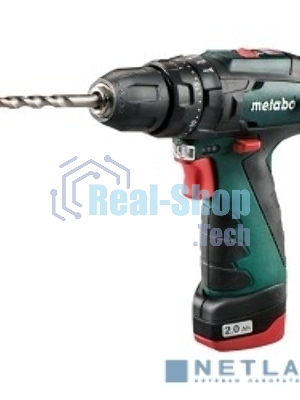 Дрель-шуруповерт Metabo PowerMaxx SB, 10,8 В, 2 Ач, 34 Нм, щеточный, ударный