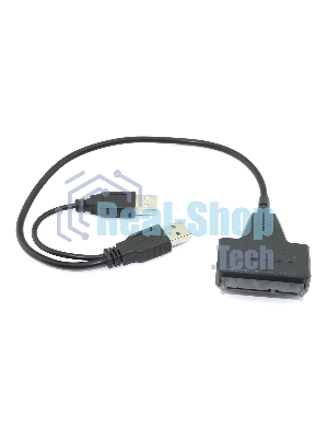 Переходник SATA на USB 2.0 на шнурке 30 см с индикатором