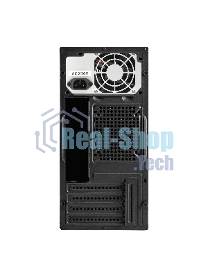 Компьютерный корпус Minitower ExeGate BAA-308MUC-AA500 (mATX, БП AA500 с вент. 8см, 1хUSB+1хUSB 3.0+1хTypeC, HD Audio, черный)