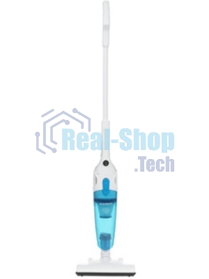 Пылесос вертикальный Endever SkyClean VC-278 белый/голубой, питание от сети, 130 Вт, уборка сухая, пылесборник 1.2 л