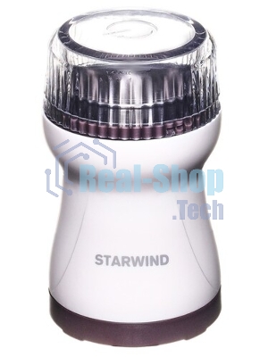 Кофемолка Starwind SGP4422 200Вт сист.помол.:ротац.нож вместим.:40гр белый/коричневый