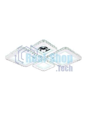 Потолочный светодиодный светильник Ambrella light FA1726/4 CH хром 3000K/4200K/6400K 108W 690*550*100 (ПДУ РАДИО 2.4G)
