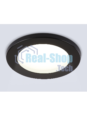 Светильник Ambrella light TN6632 BK черный IP44 GX53 D100*60