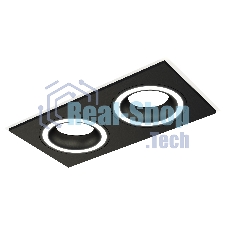 Комплект встраиваемого светильника Ambrella light XC7636040 SBK черный песок MR16 GU5.3 (C7636, N7111)