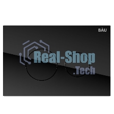 Комплект BAU 6 в 1: инсталляция BAU PRO, унитаз подвесной торнадо Bau Dream Hurricane-2, сиденье дюропласт микролифт, клавиша из стекла Dream, черная
