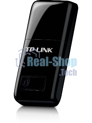 Сетевой адаптер TP-Link SOHO TL-WN823N Беспроводной USB мини адаптер 300 Мбит/с стандарта N c кнопкой QSS(Realtec)