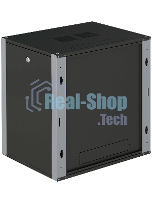 Шкаф коммутационный Sysmatrix (WP 6312.910) настенный 12U 600x350 мм пер. дв. стекл 2 бок. пан. 60 кг черный 20 кг IP20