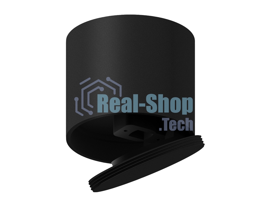 Крепеж для корпуса A2221 BK черный D60*H50mm Out45mm (для корпуса D60mm)