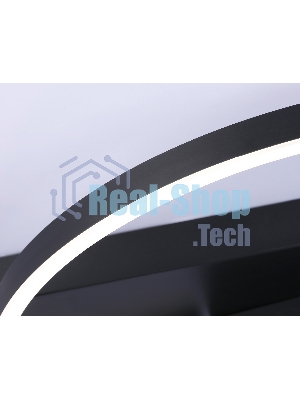 Светильник Ambrella light FL51460/1+1 BK черный  72W 3000K-6400K+4200K D600*110 (ПДУ РАДИО 2.4G)