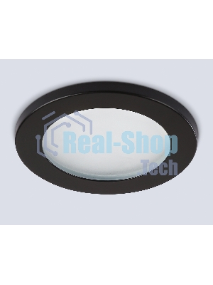 Светильник Ambrella light TN6632 BK черный IP44 GX53 D100*60