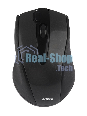 Мышь беспроводная A4Tech G9-500F черный, 1200 dpi, радиоканал, USB, кнопки - 4