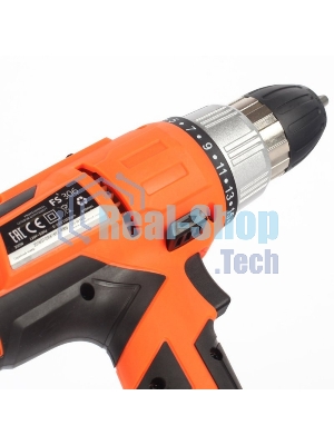 Дрель-шуруповерт Patriot FS 306, 300 Вт, 35 Нм, щеточный