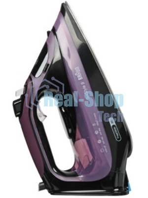 Утюг Braun TexStyle 9 SI9661VI фиолетовый/черный, 3100 Вт, 60 г/мин, 250 г/мин, 330 мл