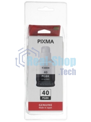 Контейнер с чернилами Canon GI-40 BK для GM2040/G5040/G6040. Черный. 6000 страниц.