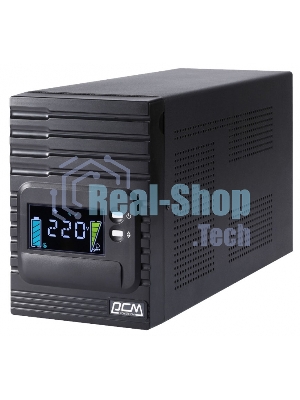 Источник бесперебойного питания Powercom Smart King Pro+ SPT-1000-II LCD 800Вт 1000ВА черный
