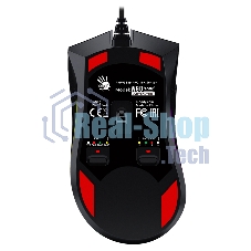 Мышь проводная A4Tech Bloody W90 Pro черный, 16000 dpi, USB, кнопки - 10