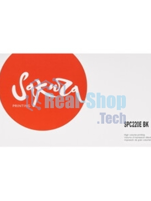Картридж Sakura SPC220EBK (406052) для Ricoh Aficio SP C220S, C221SF, C222SF, SP C220N, C221N, C222DN, C240DN, C240SF, черный, 2300 к.