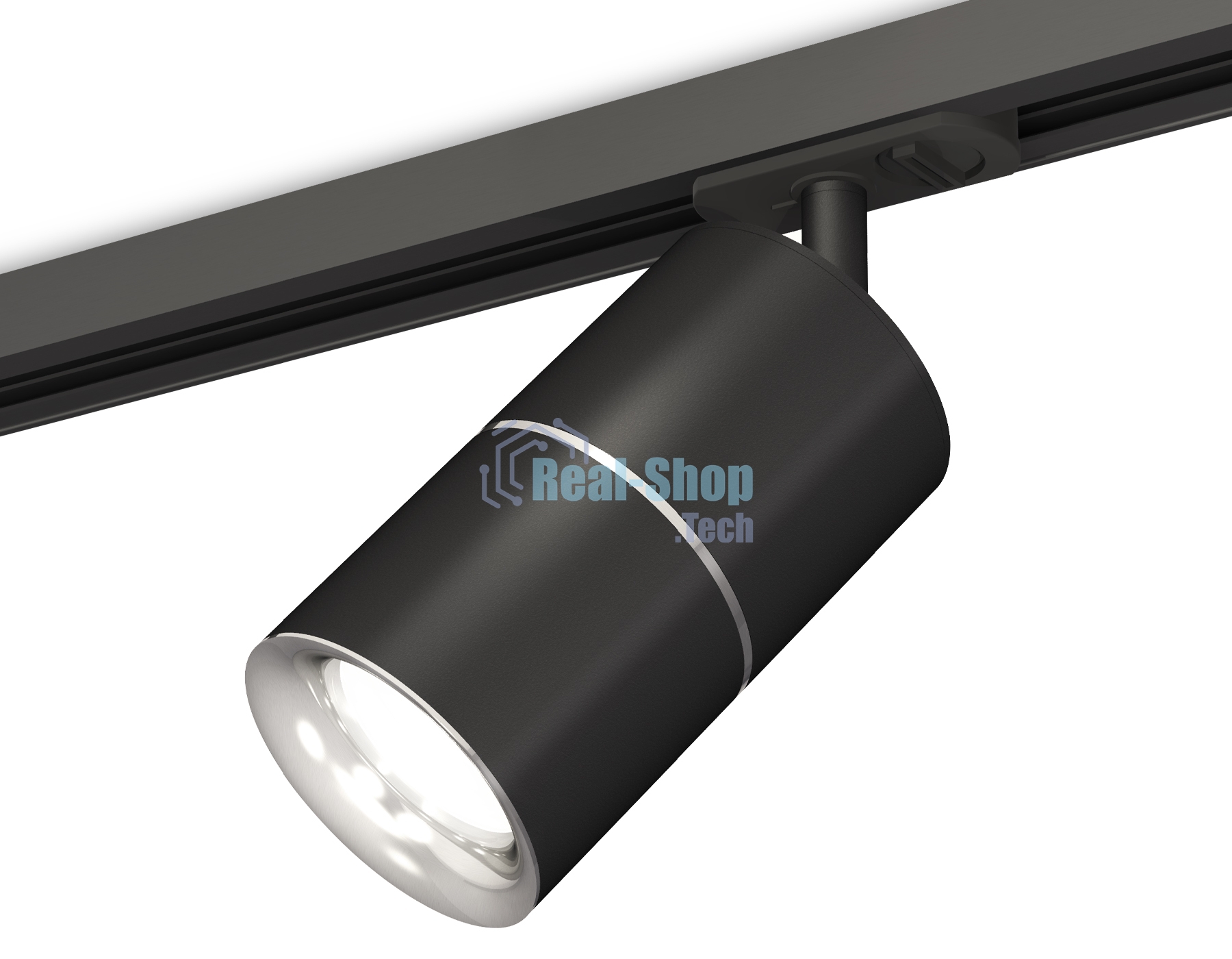 Светильник Ambrella light XT7402011 SBK/PSL черный песок/серебро полированное MR16 GU5.3 (A2537, C7402, A2070, C7402, N7012)