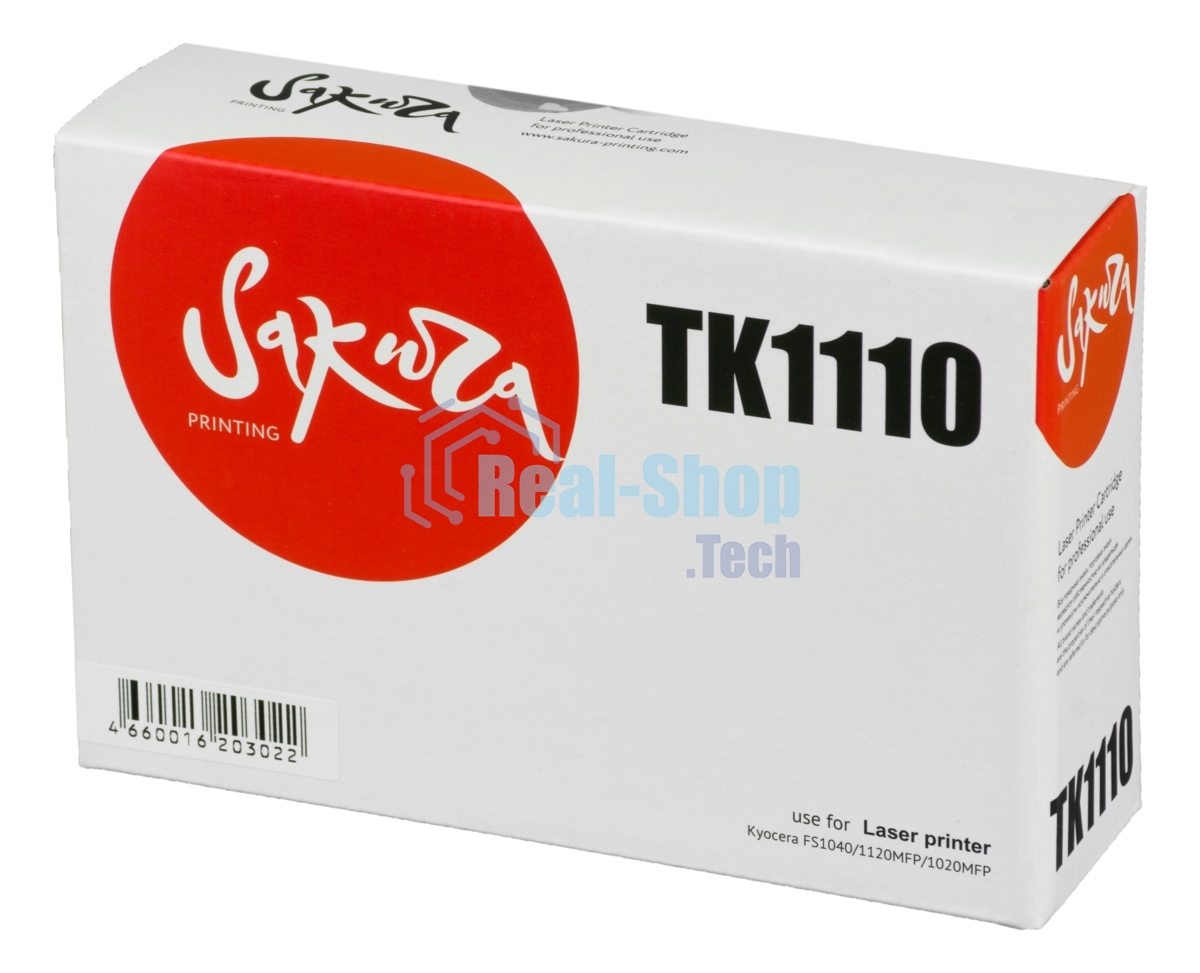 Картридж Sakura TK1110 для Kyocera MITA FS1040/1120MFP/1020MFP, черный, 2500 к.