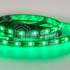 Лента светодиодная с USB коннектором 5 В, 8 мм, IP65, SMD 2835, 60 LED/m, цвет свечения зеленый