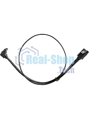 Кабель SATA M --SATA M 3.0V 7 pin угловой разъем Telecom 0.5m TUS705-0.5M