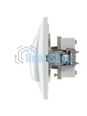 Выключатель Smartbuy (SBE-01w-10-SW1-1) Венера, 1-клавишный, белый
