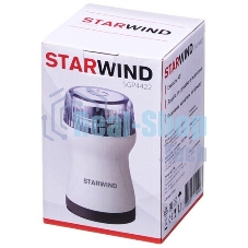 Кофемолка Starwind SGP4422 200Вт сист.помол.:ротац.нож вместим.:40гр белый/коричневый