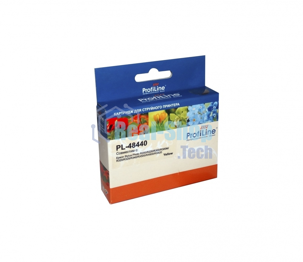 Картридж струйный ProfiLine PL-T0484 для принтеров Epson StylusPhoto R200/R220/R300/R300M/R320/R325/R340/RX500/RX600/RX620 Yellow водн