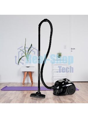 Пылесос Endever Skyclean VC-540 черный/серый, 400/2100 Вт, уборка сухая, пылесборник контейнер 4 л