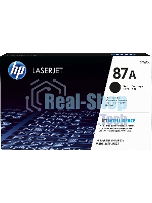 Тонер Картридж HP 87A CF287A черный для HP LJ Ent M506/M527 (9000 стр.)