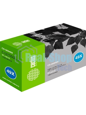 Картридж лазерный Cactus CS-Q5949X черный (6000 стр.) для HP 1320/3390/3392