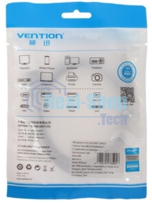 Кабель Vention USB 2.0 Type C M/BM - 8 м.