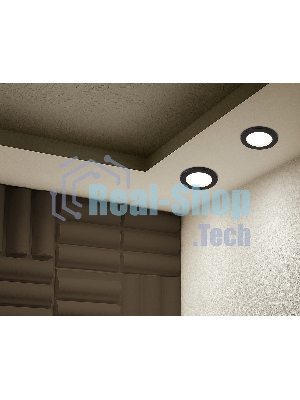 Светильник Ambrella light TN6632 BK черный IP44 GX53 D100*60
