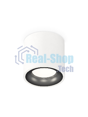 Светильник Ambrella Light XS7531021 SWH/PBK белый песок/черный полированный MR16 GU5.3 (C7531, N7011)