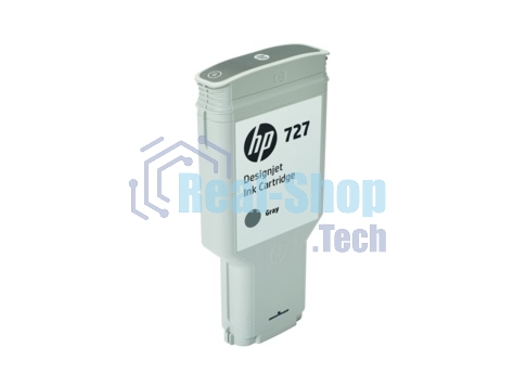 Картридж струйный HP 727 с чернилами фотографического черного цвета для принтеров Designjet, 300 мл