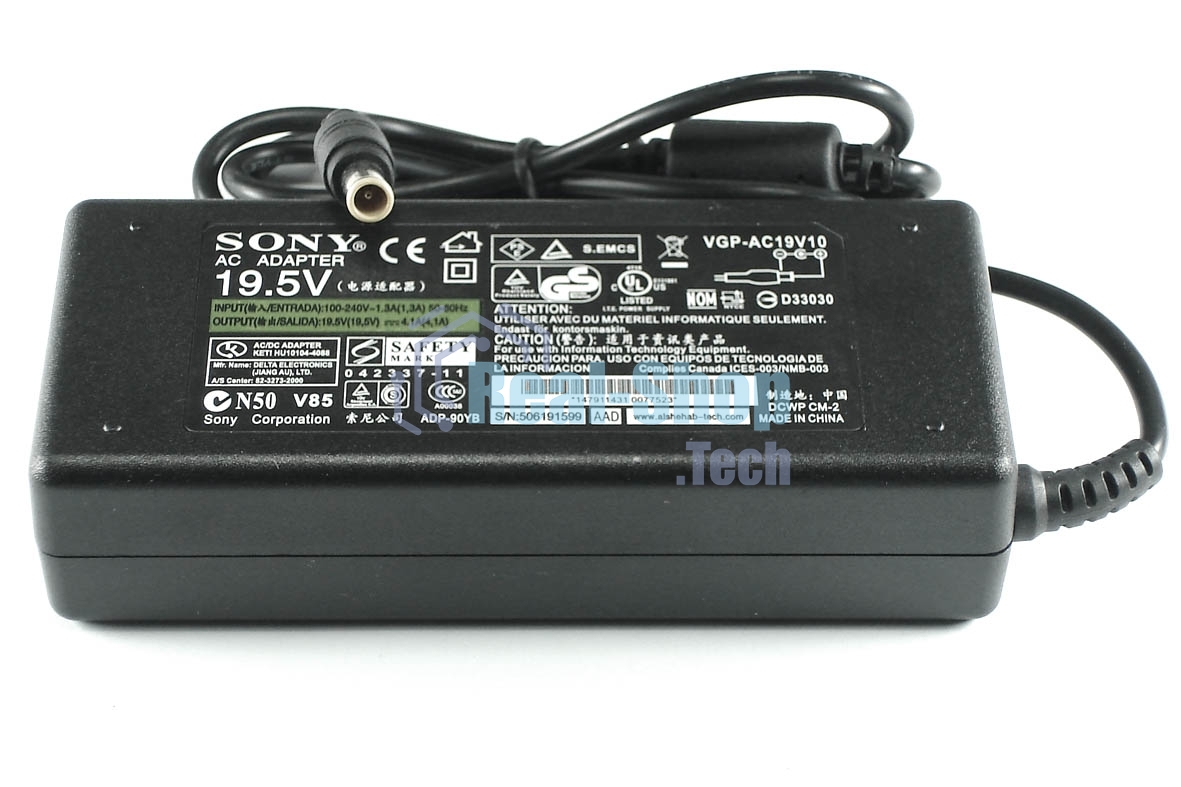 Блок питания (сетевой адаптер) для ноутбуков Sony Vaio 19.5V 4,1A 6.5pin HC