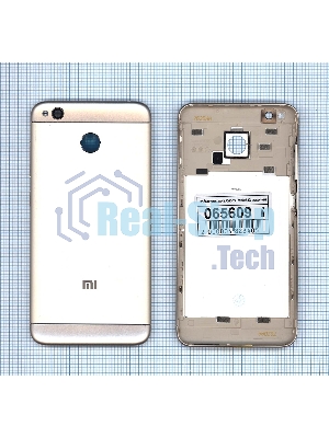 Задняя крышка для Xiaomi Redmi 4X золотой