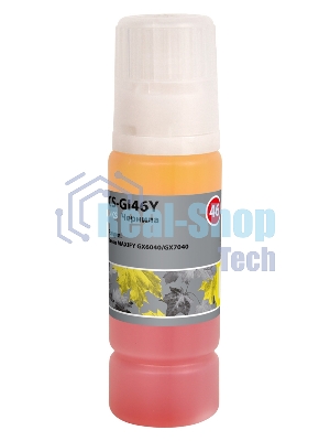 Чернила Cactus CS-GI46Y желтый135мл для Canon MAXIFY GX6040/GX7040