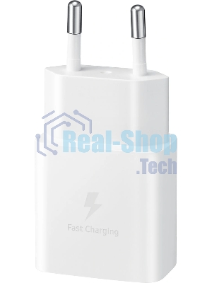 Сетевое зарядное устройство Samsung Adapter 15W Type C белый (EP-T1510NWEGEU)