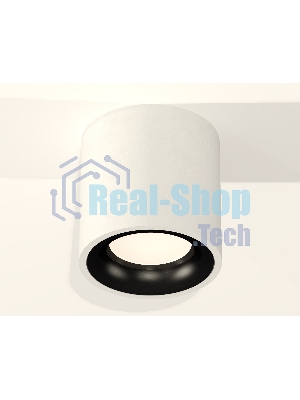 Светильник Ambrella Light XS7531021 SWH/PBK белый песок/черный полированный MR16 GU5.3 (C7531, N7011)