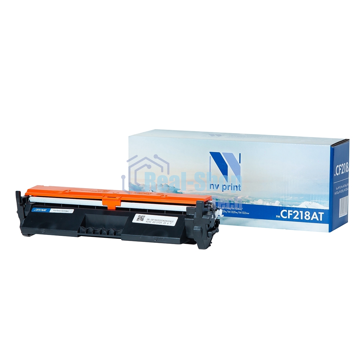 Картридж лазерный NVPrint совместимый NV-CF218AT для HP LaserJet Pro M132a/M132fn/M132fw/M132nw/M104a/M104w (1400k)