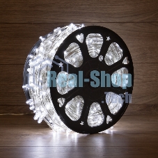 Гирлянда Neon-night LED Клип-лайт 12 V, прозрачный ПВХ, 150 мм, цвет диодов белый Flashing (белый)