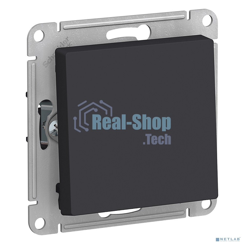 Механизм переключателя перекрестного 1-кл. СП AtlasDesign 10А IP20 (сх. 7) 10AX карбон