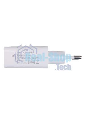 Сетевое зарядное устройство Cablexpert MP3A-PC-68, 10.5Вт, 2.1А, 1хUSB, белый, пакет