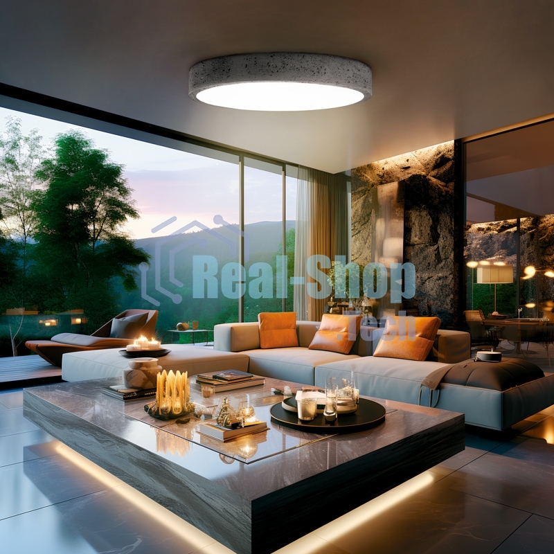 Светильник потолочный Rexant Sandstone, LUMI Line, 70 Вт