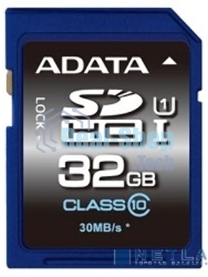 Флеш карта SDHC 32Gb Class10 ADATA ASDH32GUICL10-R Ultra speed