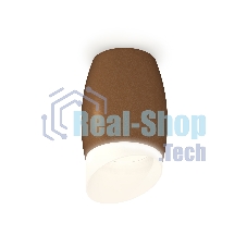 Светильник Ambrella Light XS1124022 SCF/FR кофе песок/белый матовый MR16 GU5.3 (C1124, N7175)