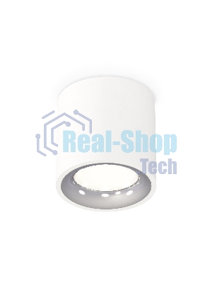 Светильник Ambrella Light XS7531022 SWH/PSL белый песок/серебро полированное MR16 GU5.3 (C7531, N7012)