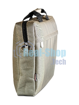 Сумка для ноутбука ExeGate EX212309RUS Start S15 Beige, бежевая, полиэстер, для ноутбуков до 15.6