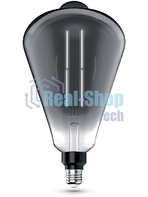 Лампа cветодиодная Gauss Filament ST164 6W 330lm 4000К Е27 gray straight LED